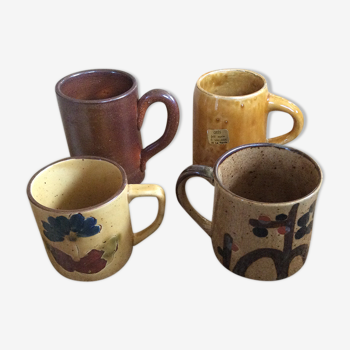 Set de 4 mugs