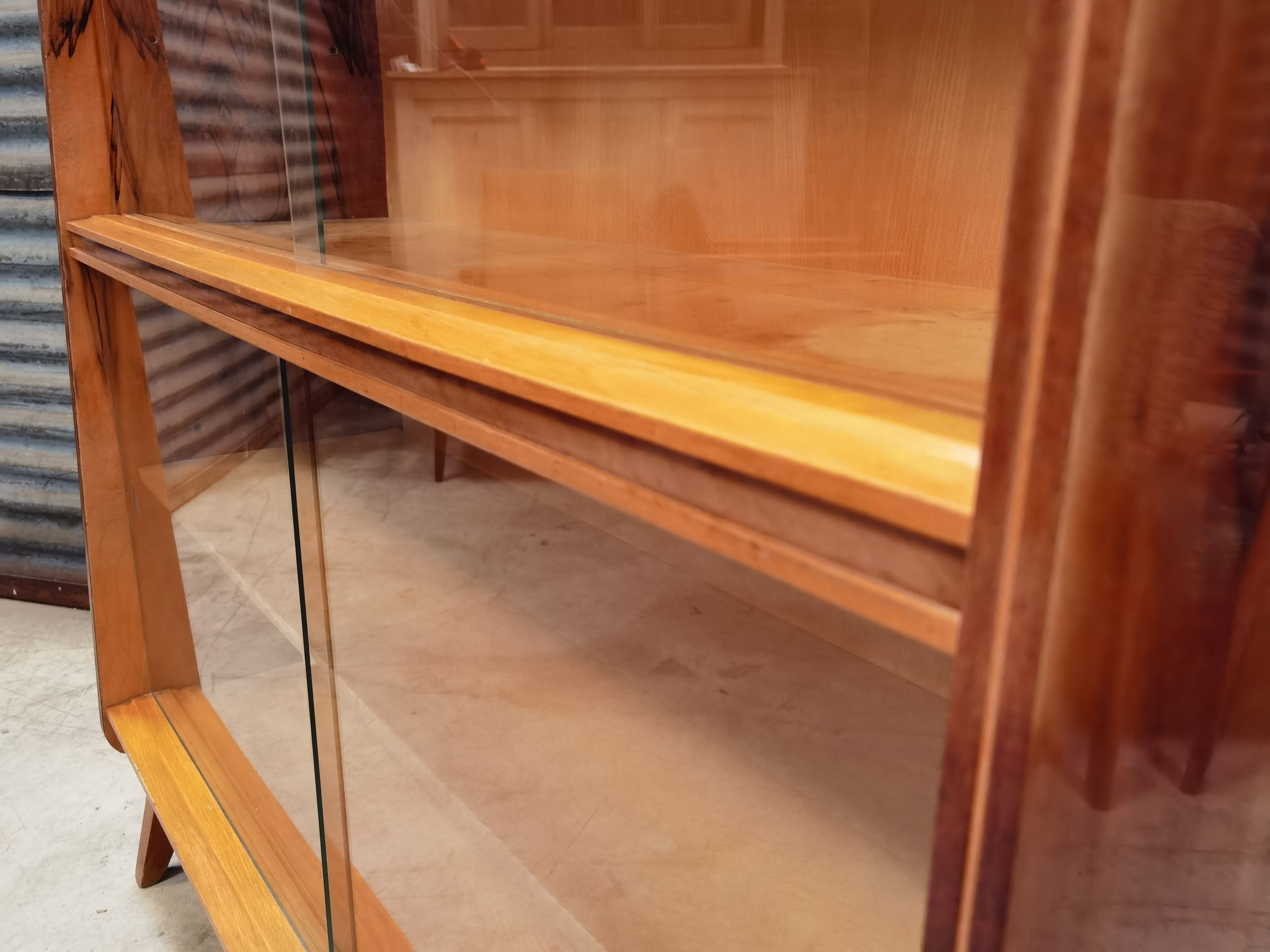 František Jirák Glass Library for Tatra Nabytok