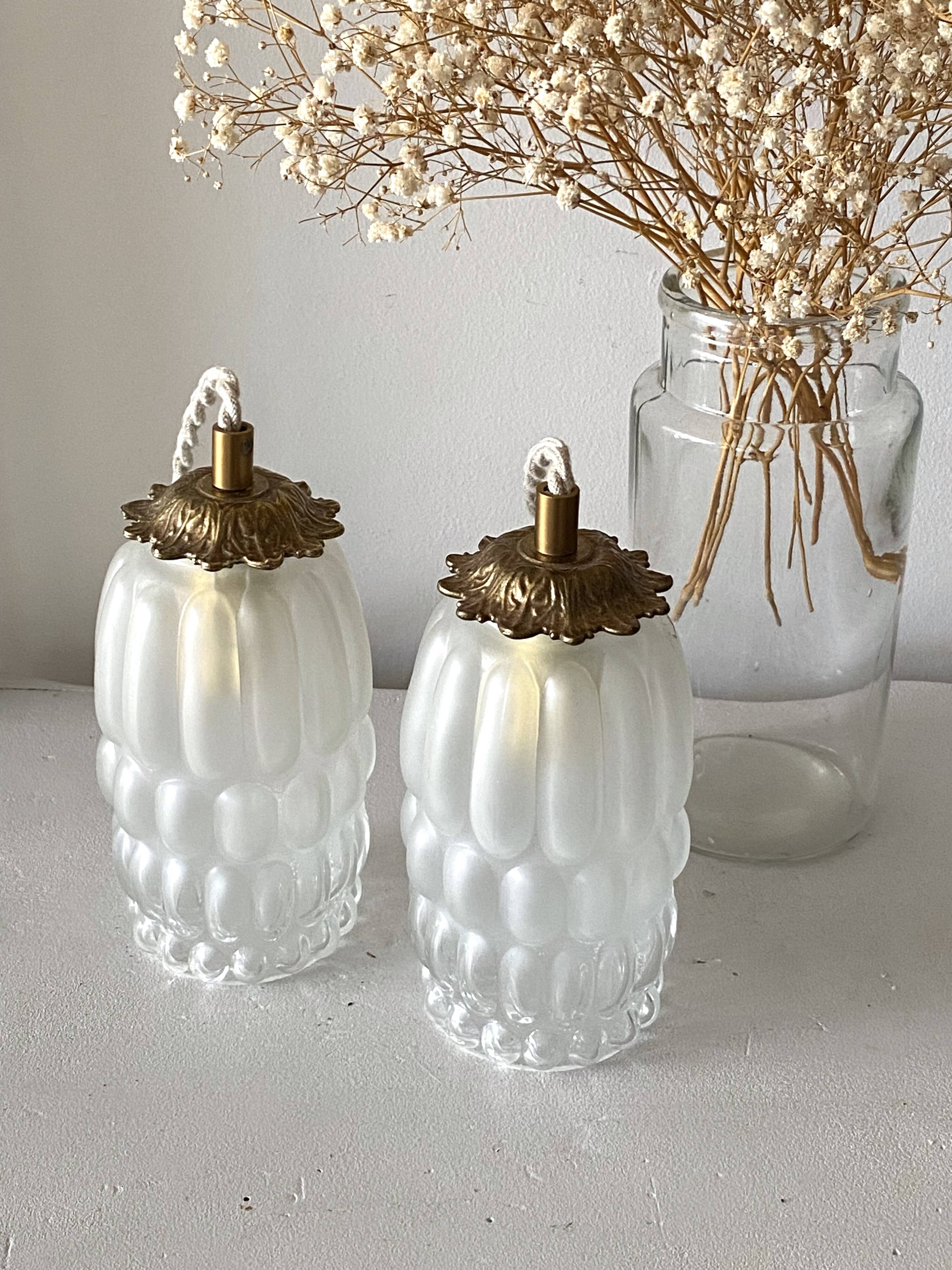 Pair of Art Deco portable lamps