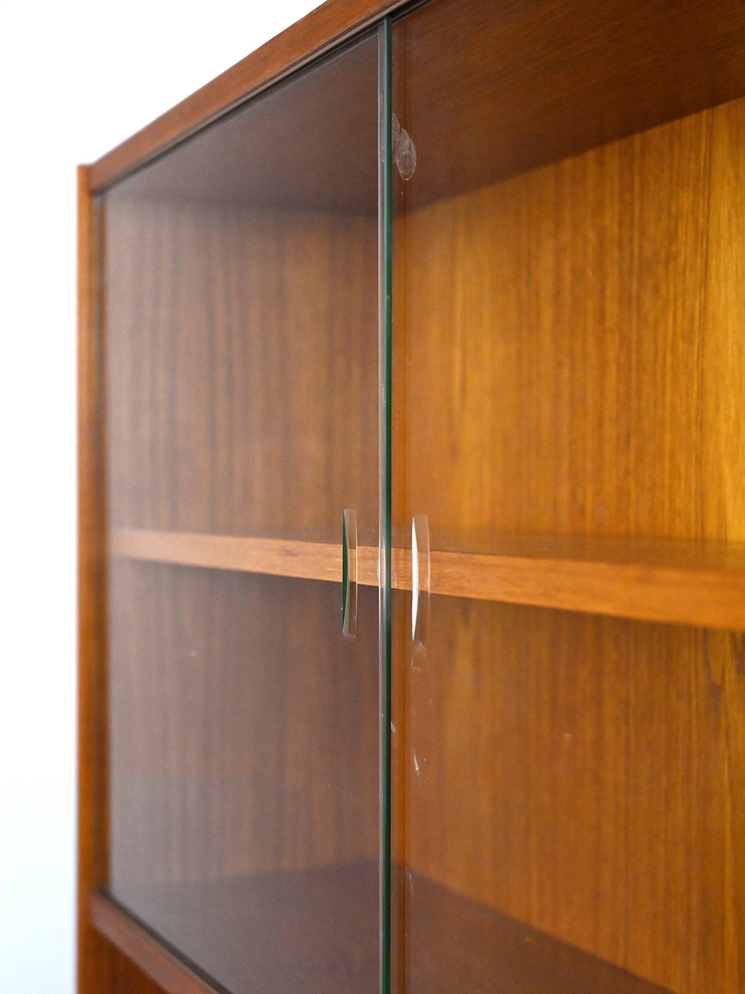 Scandinavian vintage sideboard with display case