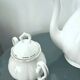Grande Cafetière Et Sucrier En Porcelaine Fine Italie