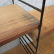 Large shelf String of the ' 60s, solid oak shelves