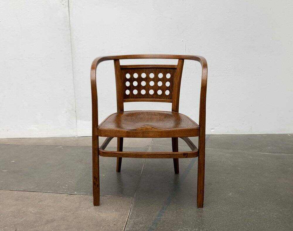 Art Deco Armchair Model 721 by Otto Wagner for J&J Kohn, 1900s