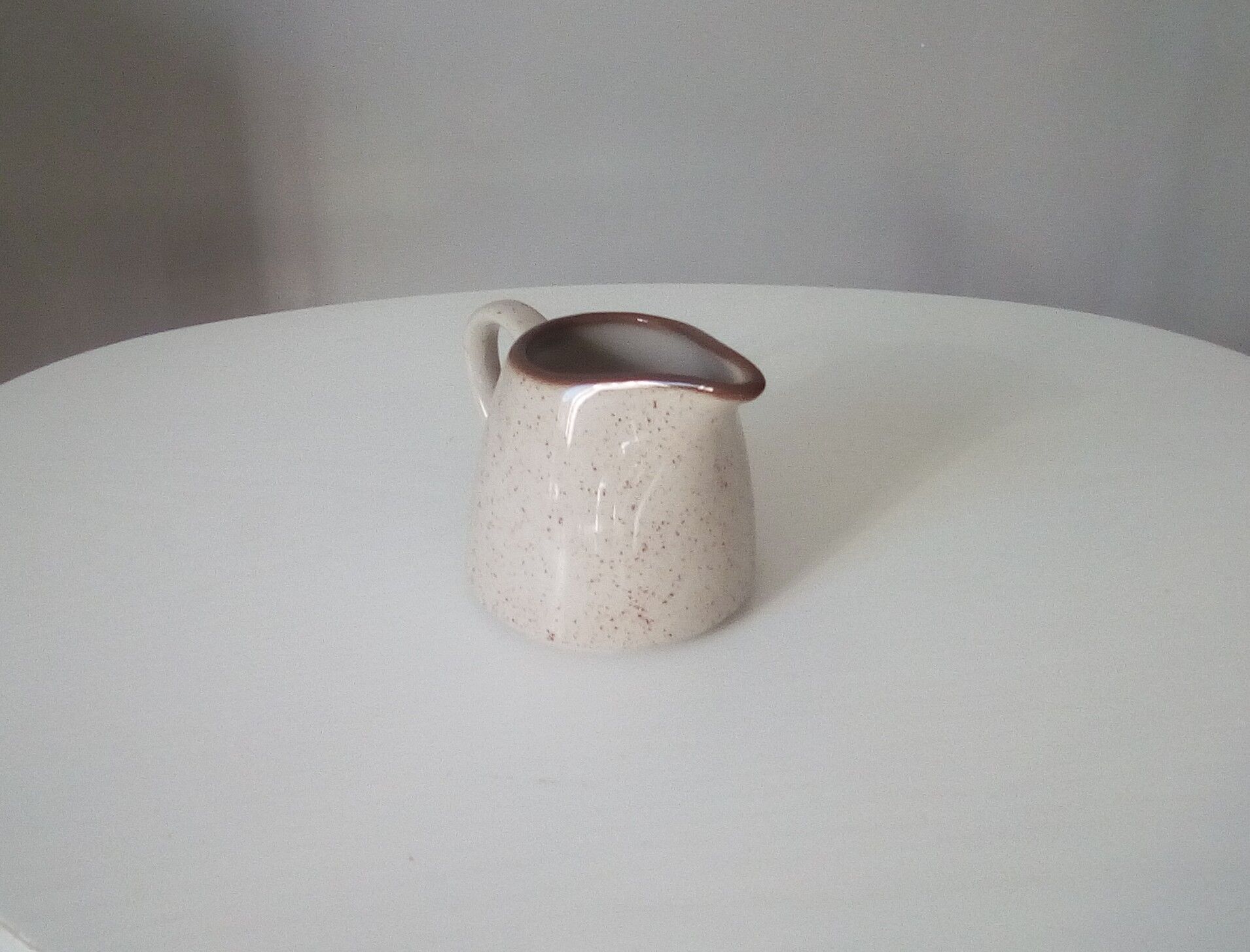 Speckled sandstone milk pitcher