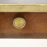 Console or half-moon desk with drawer