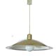 Large Scandinavian Pendant Light in Brass