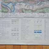 Vintage map of Nomeny