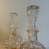 Pair of grape bunch decanters