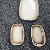 Set of 3 stoneware dishes "Salins"