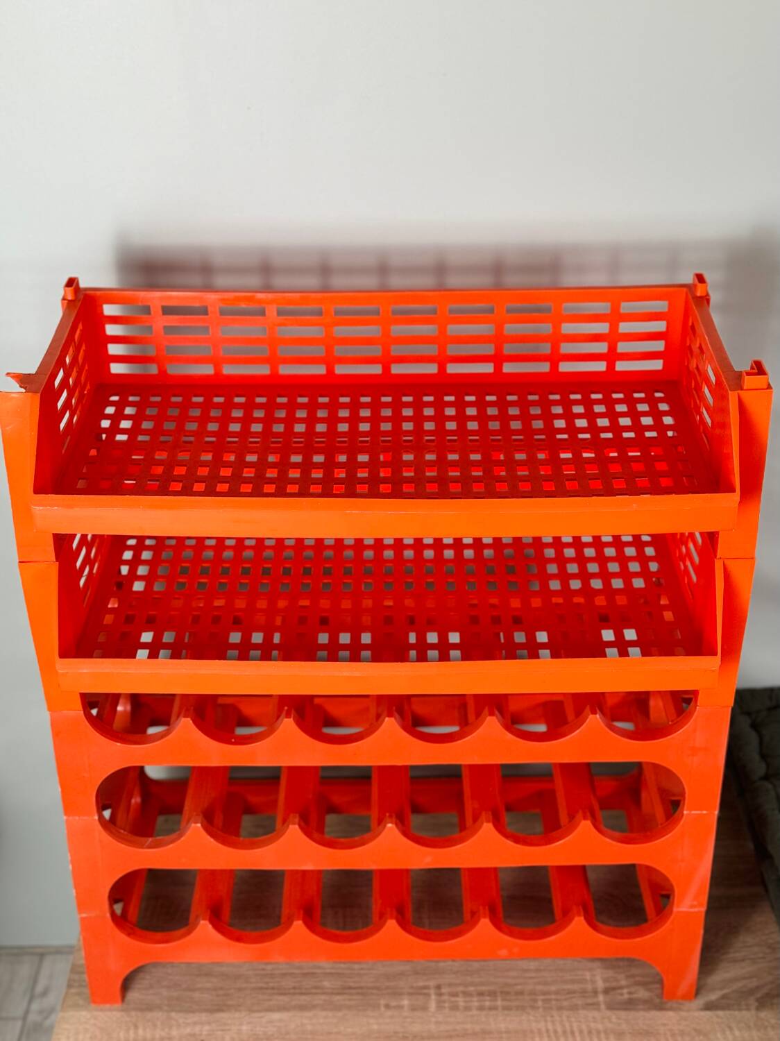 Somm Paris wine rack bottle holders patented 1970 lot 2