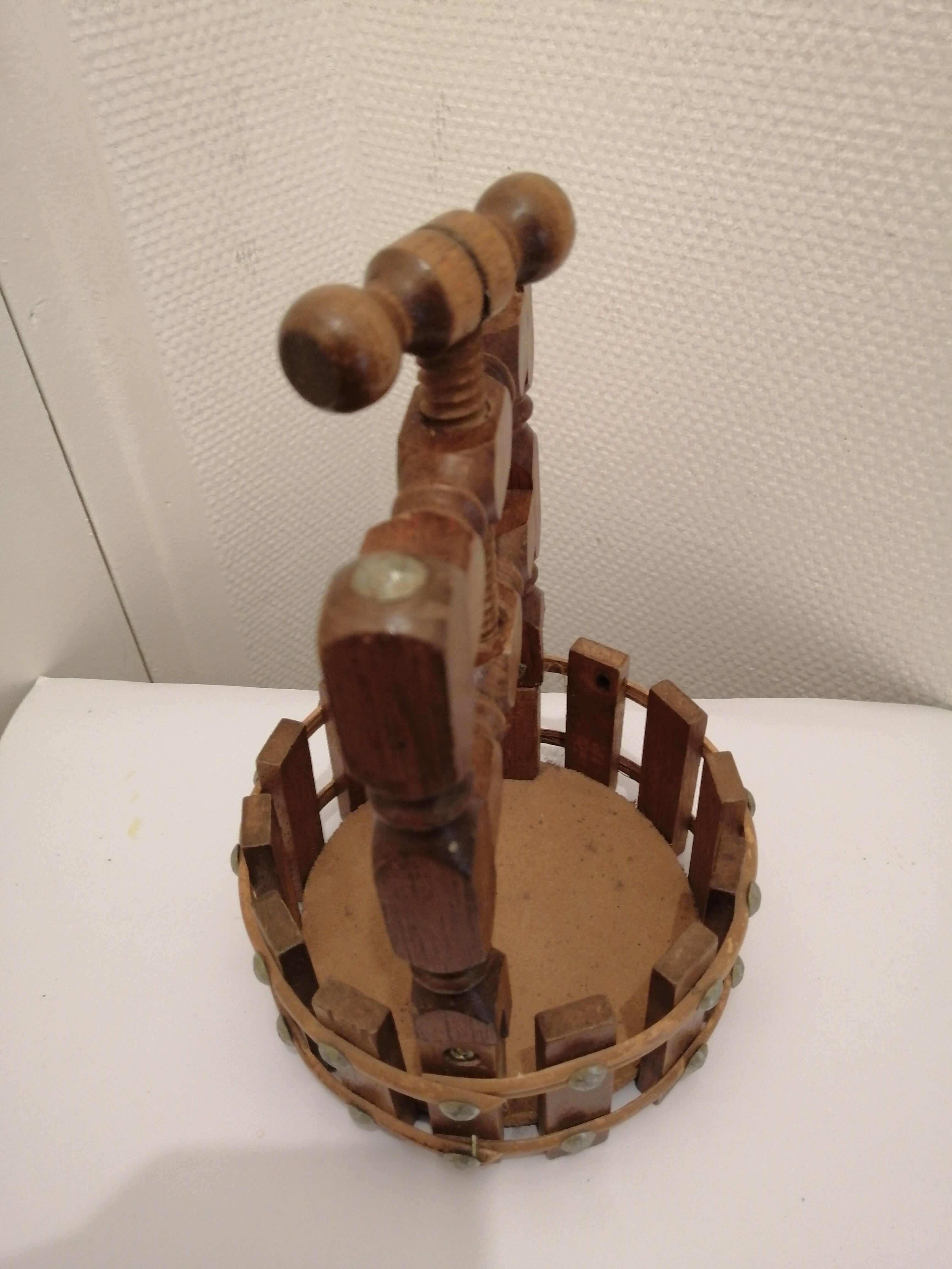 Old nutcracker and walnut presoir