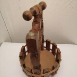 Old nutcracker and walnut presoir