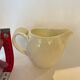 White porcelain creamer, Villeroy and Boch "Foglia".