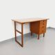 Vintage Scandinavian teak desk from the 60s