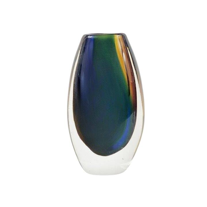 Mid-Century Art Glass Vase by Vicke Lindstrand for Kosta, Sweden, 1970s