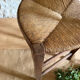 Old wooden country chair.