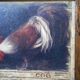 6 oleograph painting Brokkpace Cows Hens Pigs