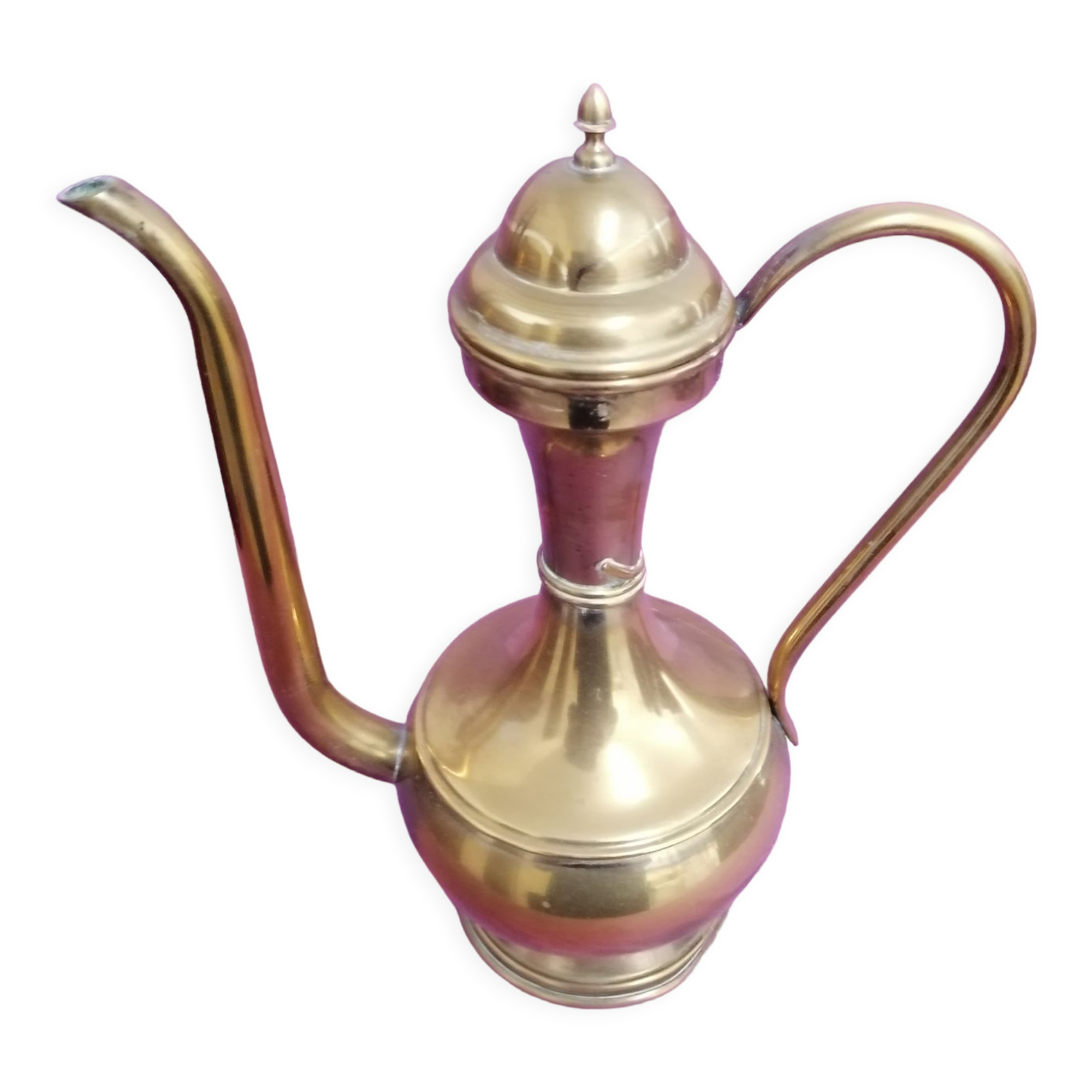 Arabic brass teapot pourer