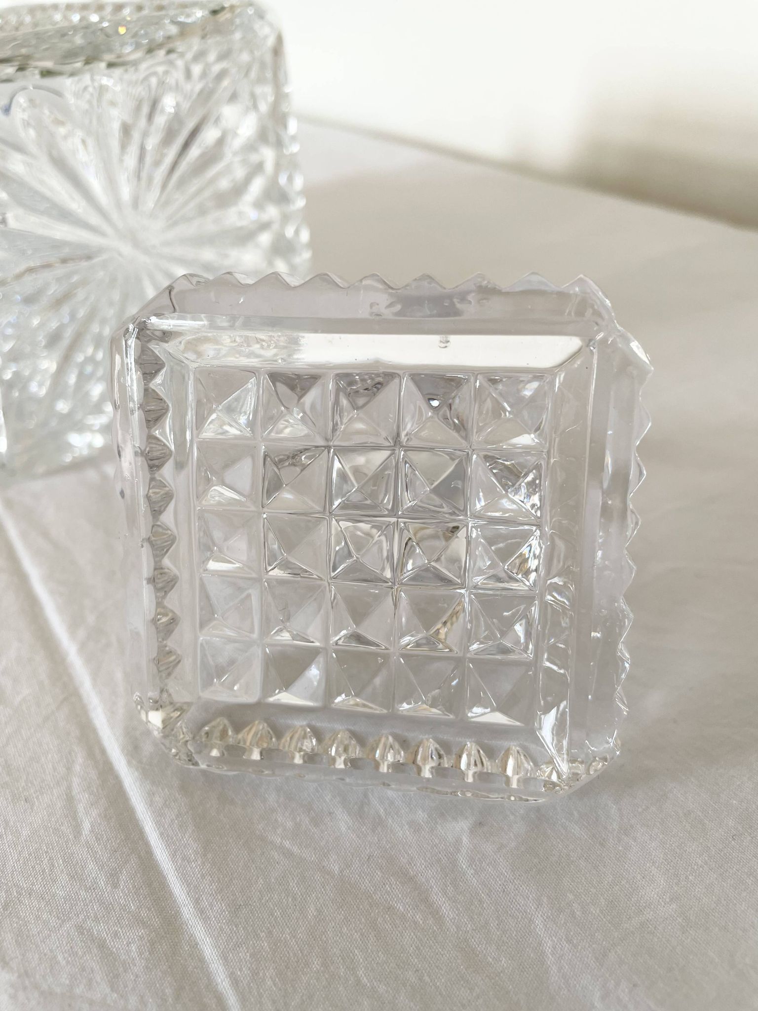 Carafe pointe de diamant
