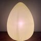 Glass egg lamp