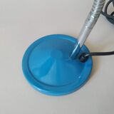 Vintage blue flexible desk lamp