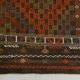 Geometric Pattern Vintage Kilim Rug, 207x301Cm