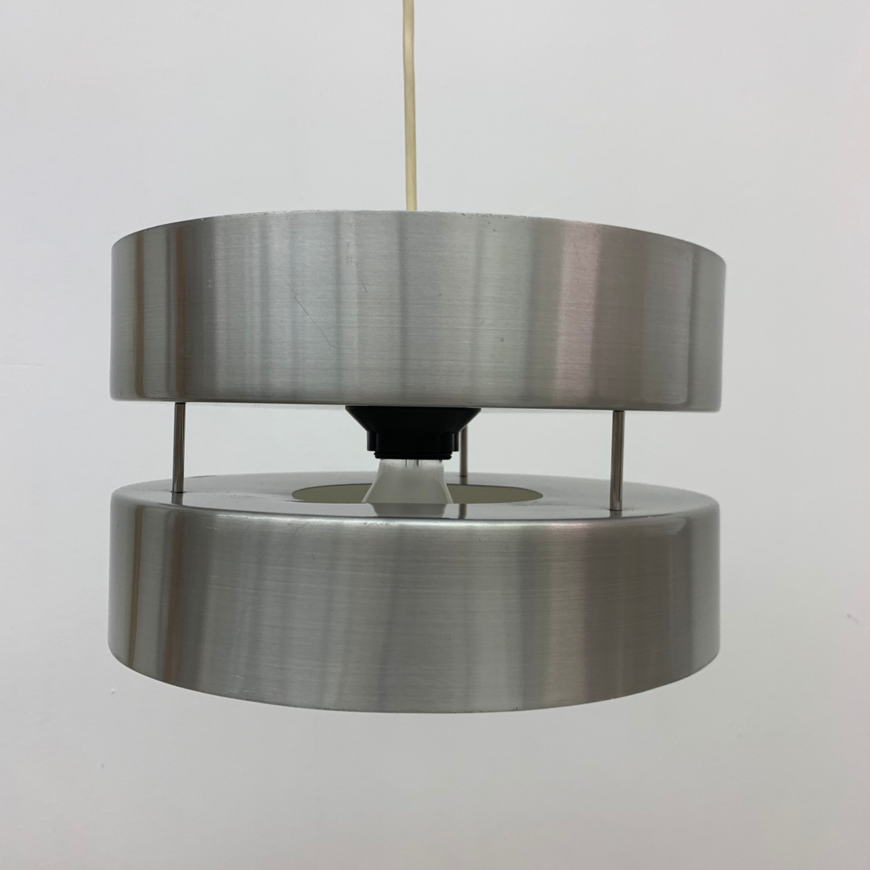 Hanging lamp aluminium design , 1960