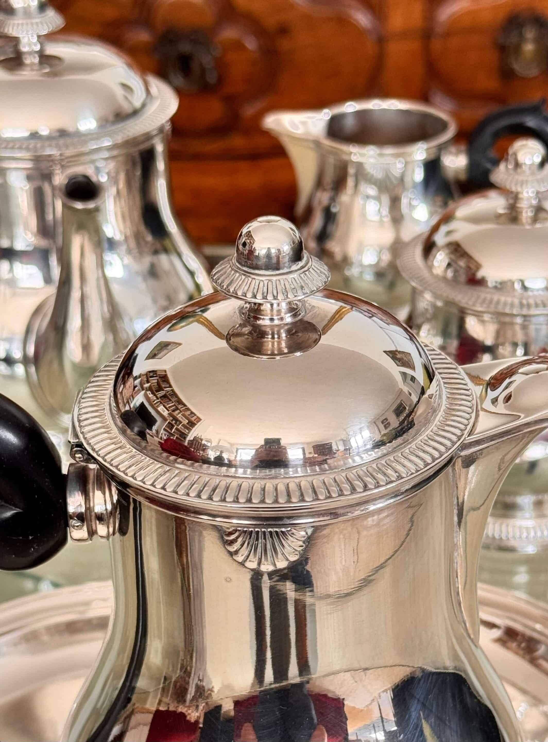 Antique Ercuis tea and coffee set from the 1960s