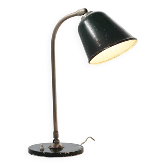 Vintage industral metal desk lamp, France ca. 1920