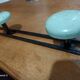 Vintage wall coat rack