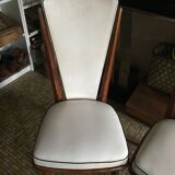 Trio of Monobloc chairs