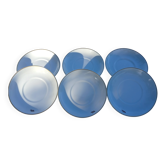 6 sous tasses en porcelaine de limoges france haviland vintage année 1960