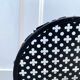 Vintage 1950s fireplace screen, fan shape.