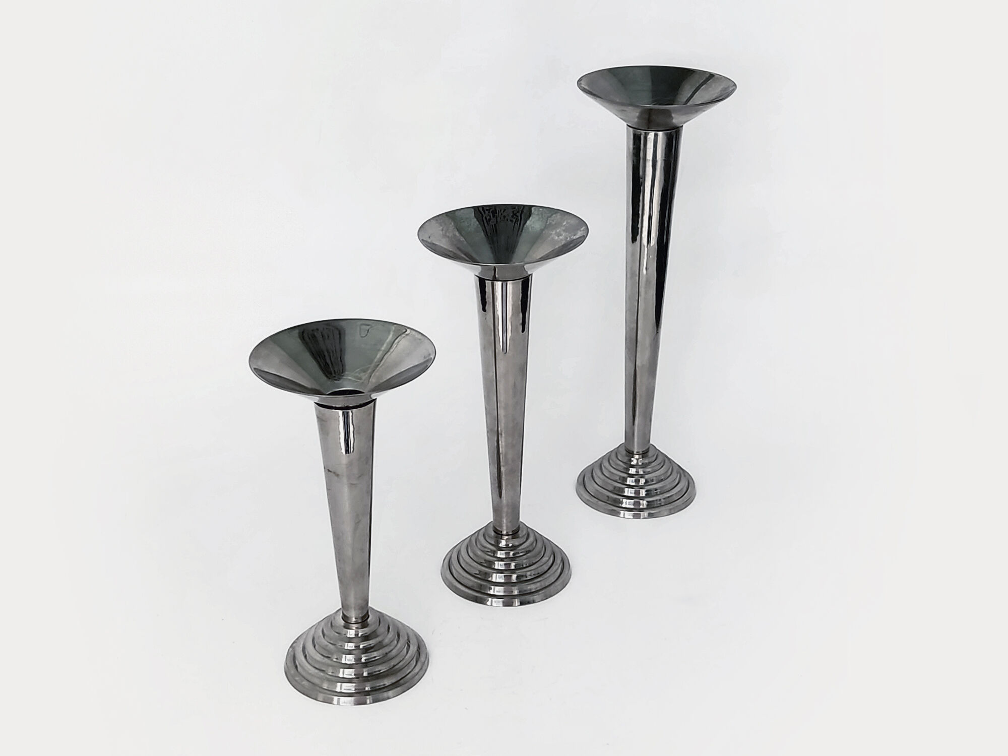 candlestick set Art Deco Bauhaus era