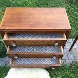 Chest of drawers vintage 1940 in oak