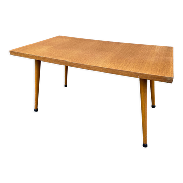 coffee table Formica French laminate vintage design 1960 Scandinavian base