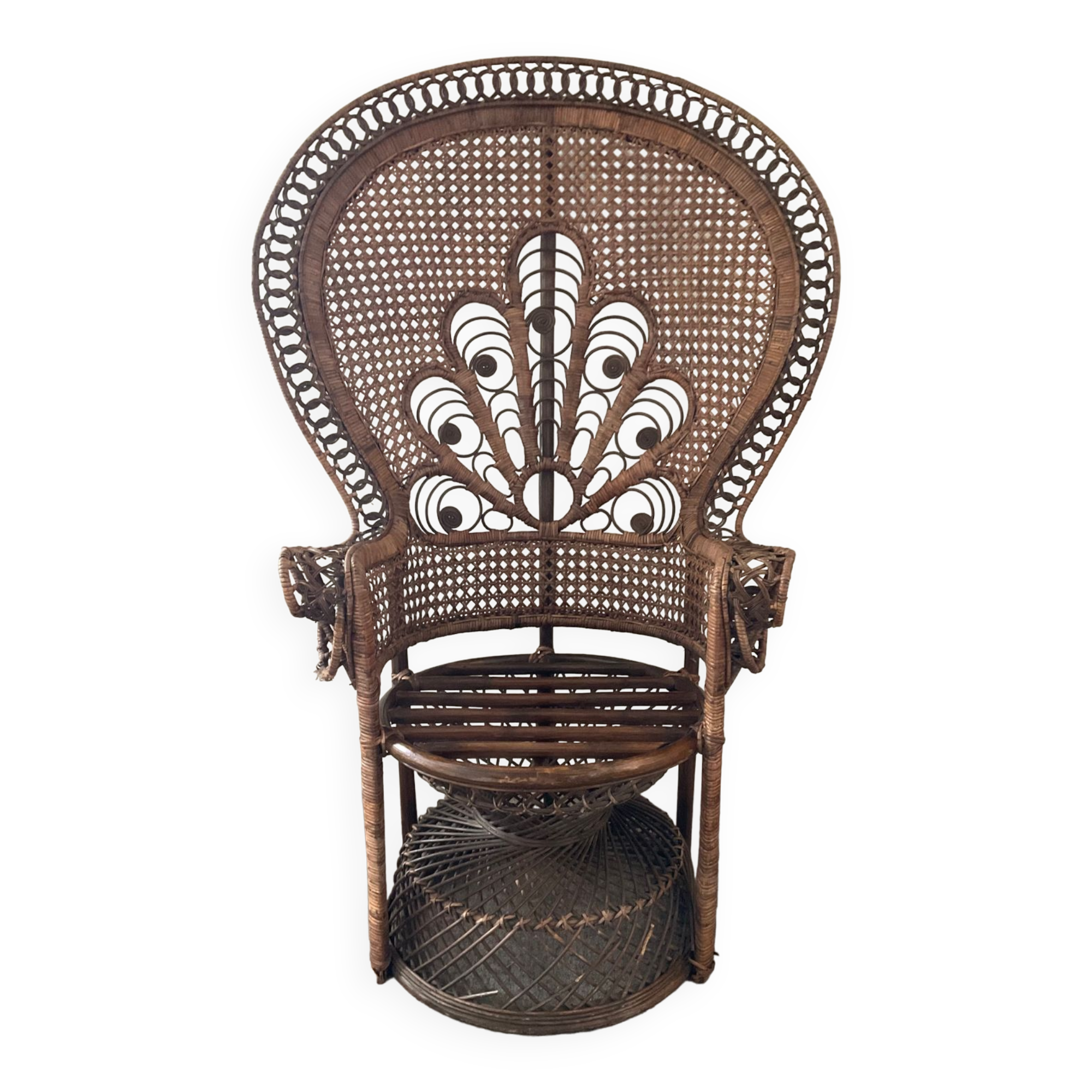 Fauteuil Paon Emmanuelle des années 60