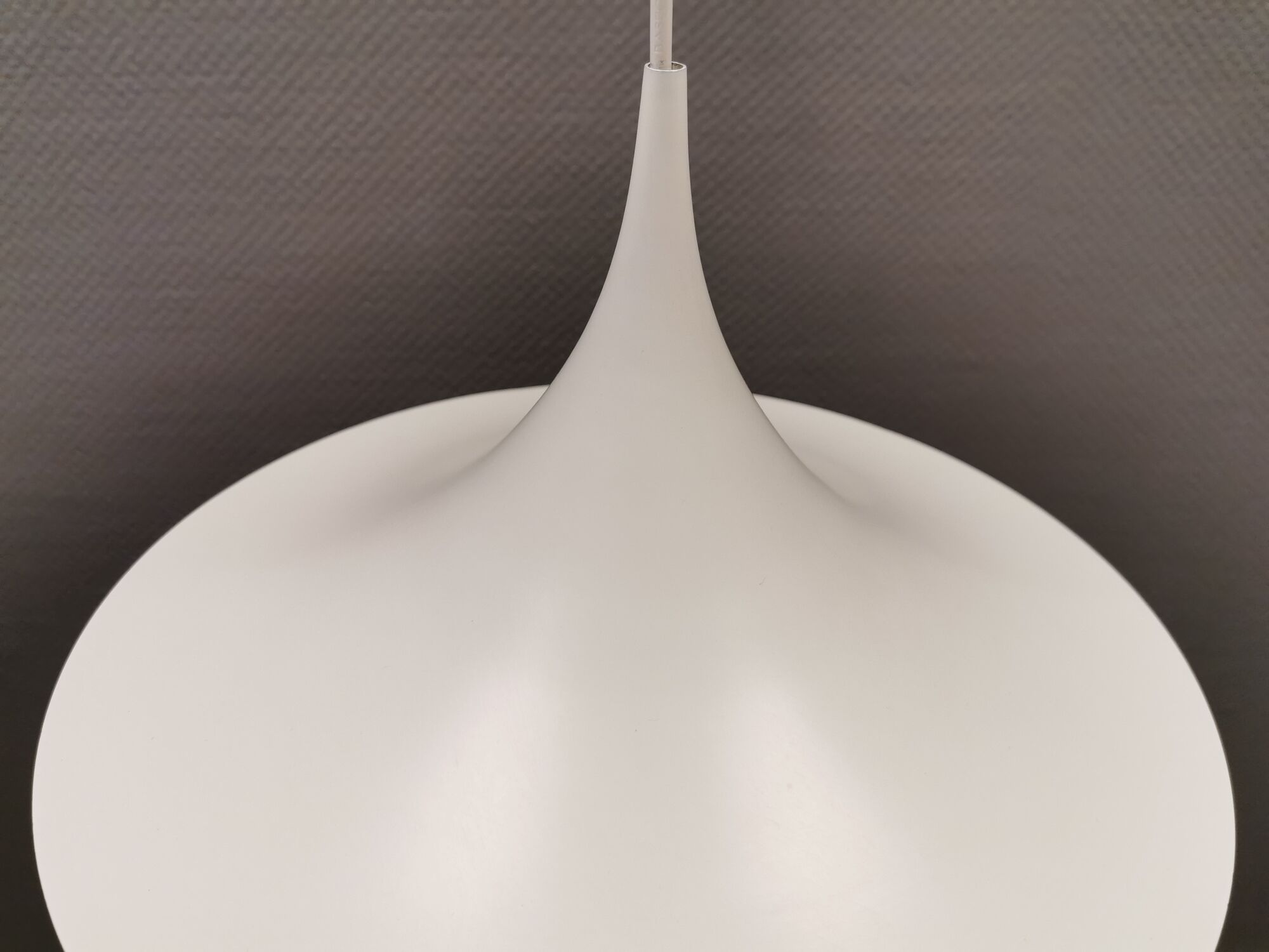 Semi hanging lamp, designed by Claus Bonderup & Torsten Thorup for Danish Fog & Mørup in 1974