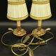 Pair of Louis XV style bedside lamps