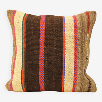 Oreiller kilim turc, 50x50 cm