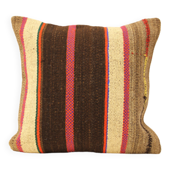 Oreiller kilim turc, 50x50 cm