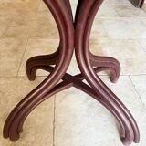 Thonet table n°8 / n°9 from 1888 Café Museum, after Adolf Loos marble top