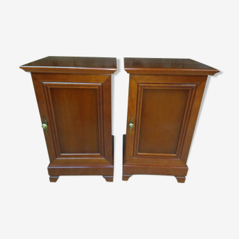 Pair of nightstands bed