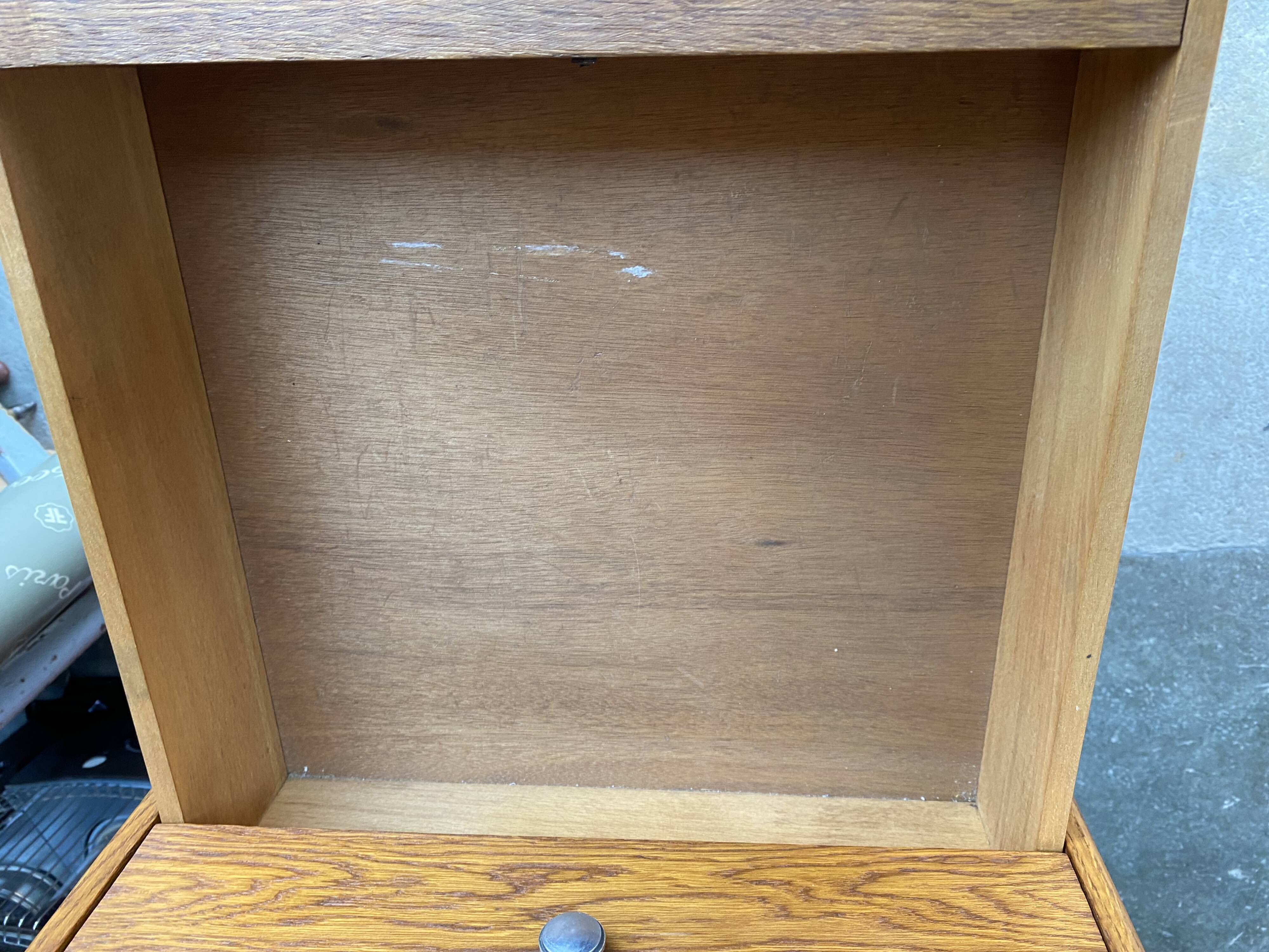 Petite Commode chêne six tiroirs