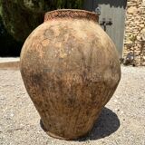 Terracotta pottery jar