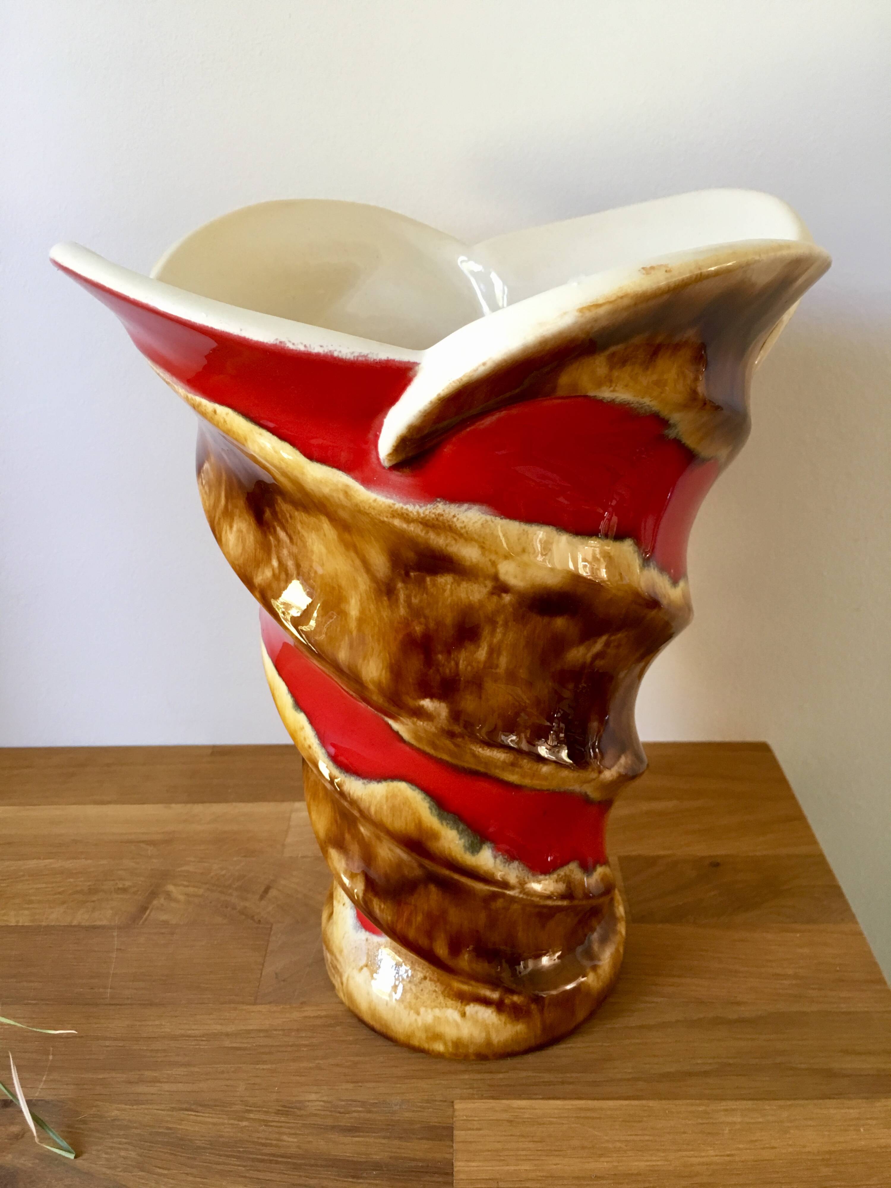 Large Glazed Ceramic VASE BAUDIN