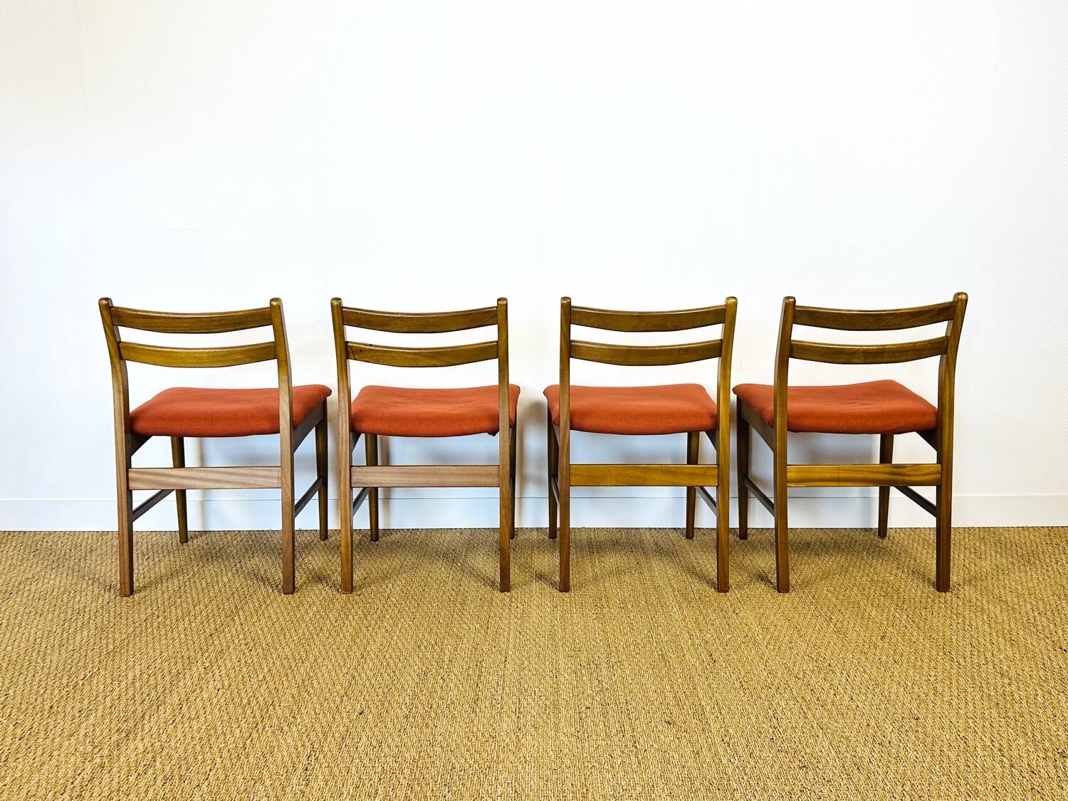 4 Scandinavian chairs 1960