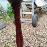 Louis xvi style marble top bedside table