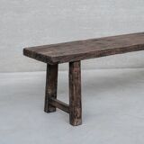 Primitive Wooden Belgium Bench