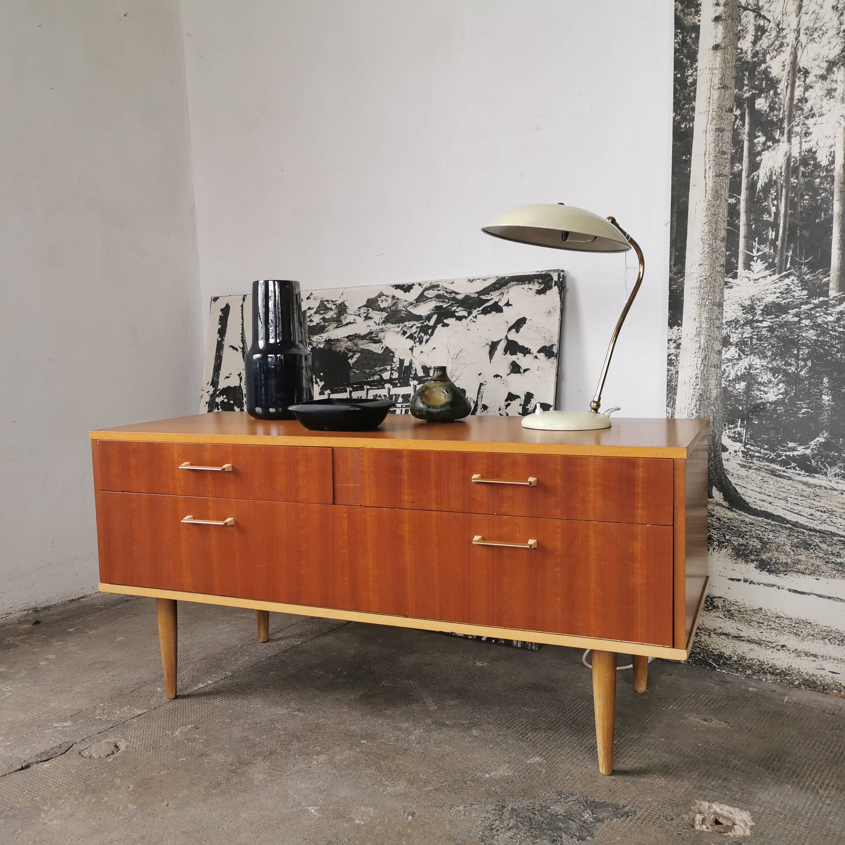 Vintage low sideboard